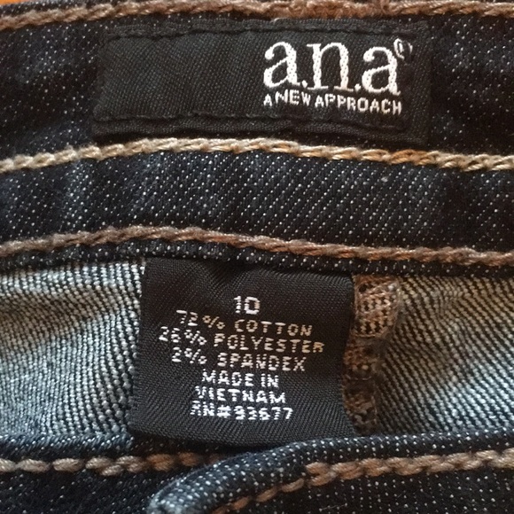 a.n.a a new approach boot cut size 10 jeans - Picture 5 of 7